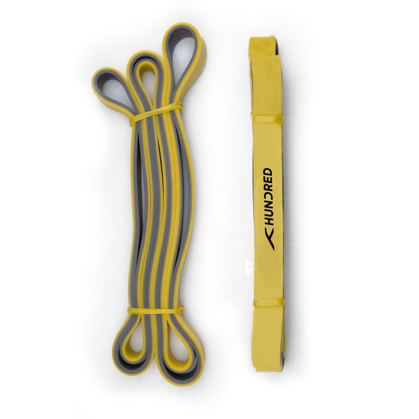 Träningsgummiband - Resistance Band HPB-50 Yellow
