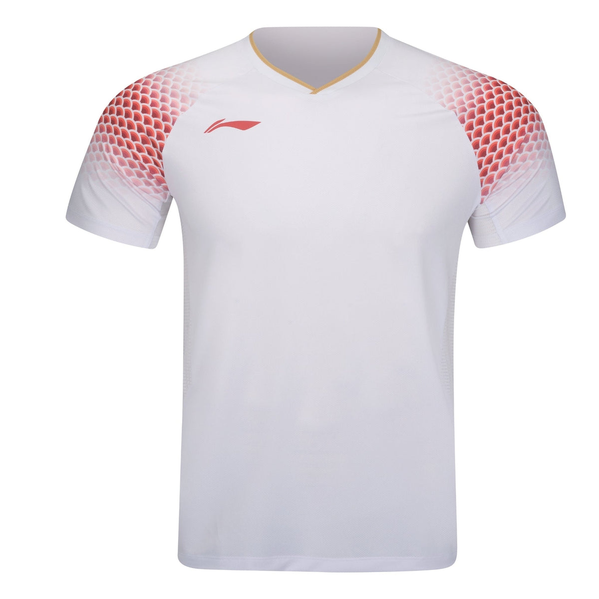 Li-Ning Badminton T-Shirt - Li-Ning Point White Unisex - SportYouUp Danmark
