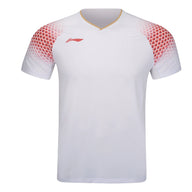 Li-Ning Badminton T-Shirt - Li-Ning Point White Unisex - SportYouUp Danmark
