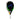 Hundred Padelracket Solara Origin - Svart/Grön