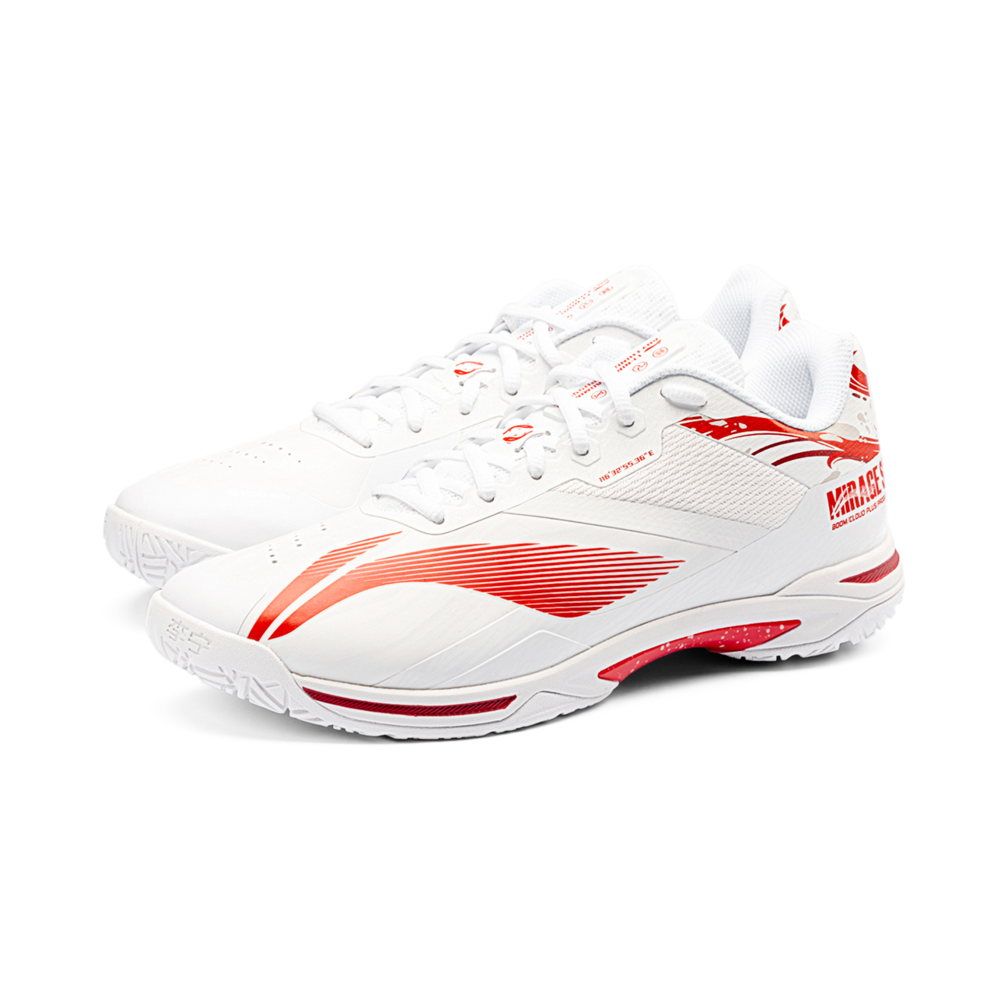 Li-Ning Mirage SE Vit/Röd