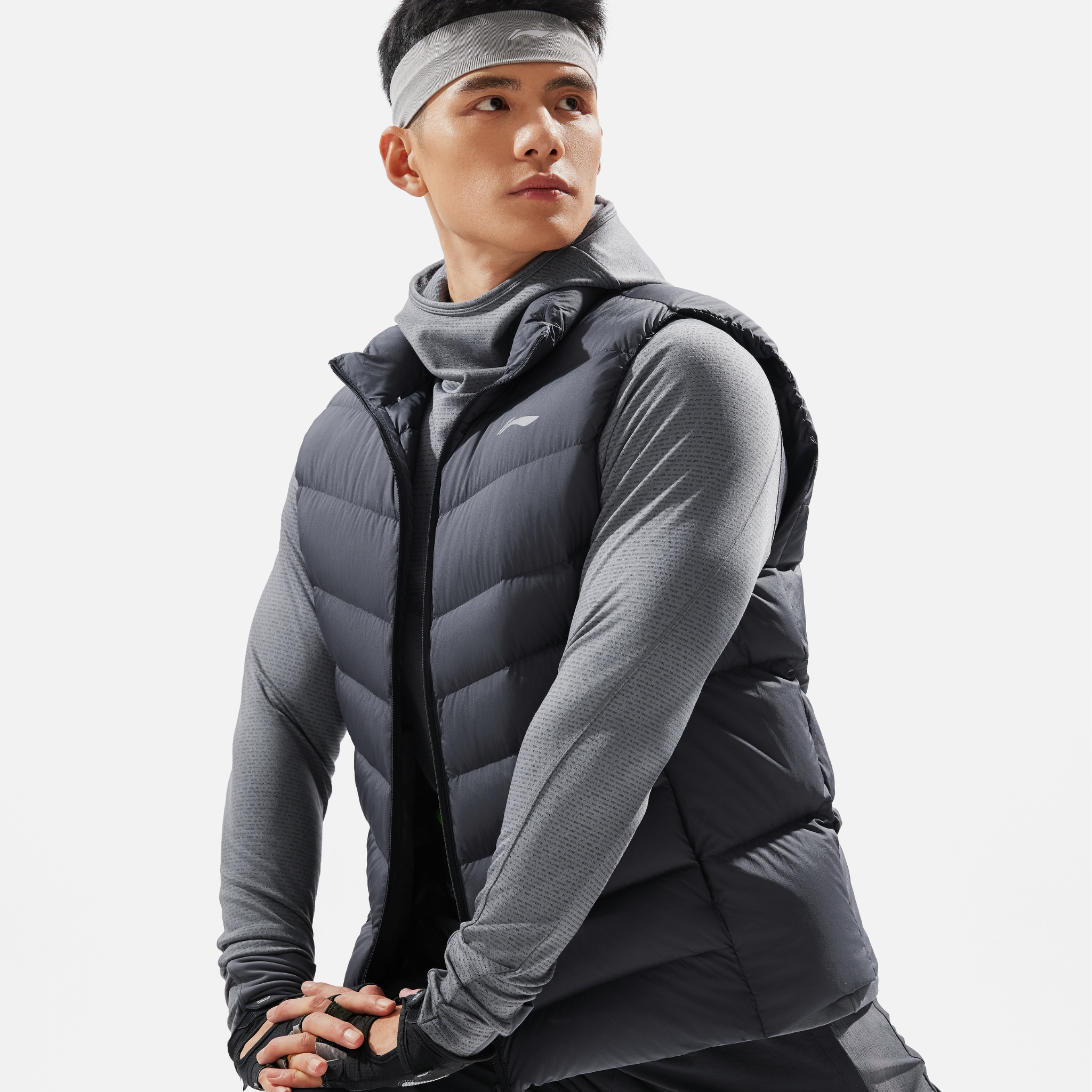 Li-Ning Dunväst - Casual Black