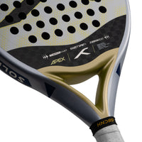 Hundred Padelracket Solara Apex - Vit/Guld