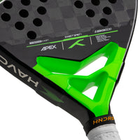 Hundred Padelracket Havoc Apex - Svart/Grön
