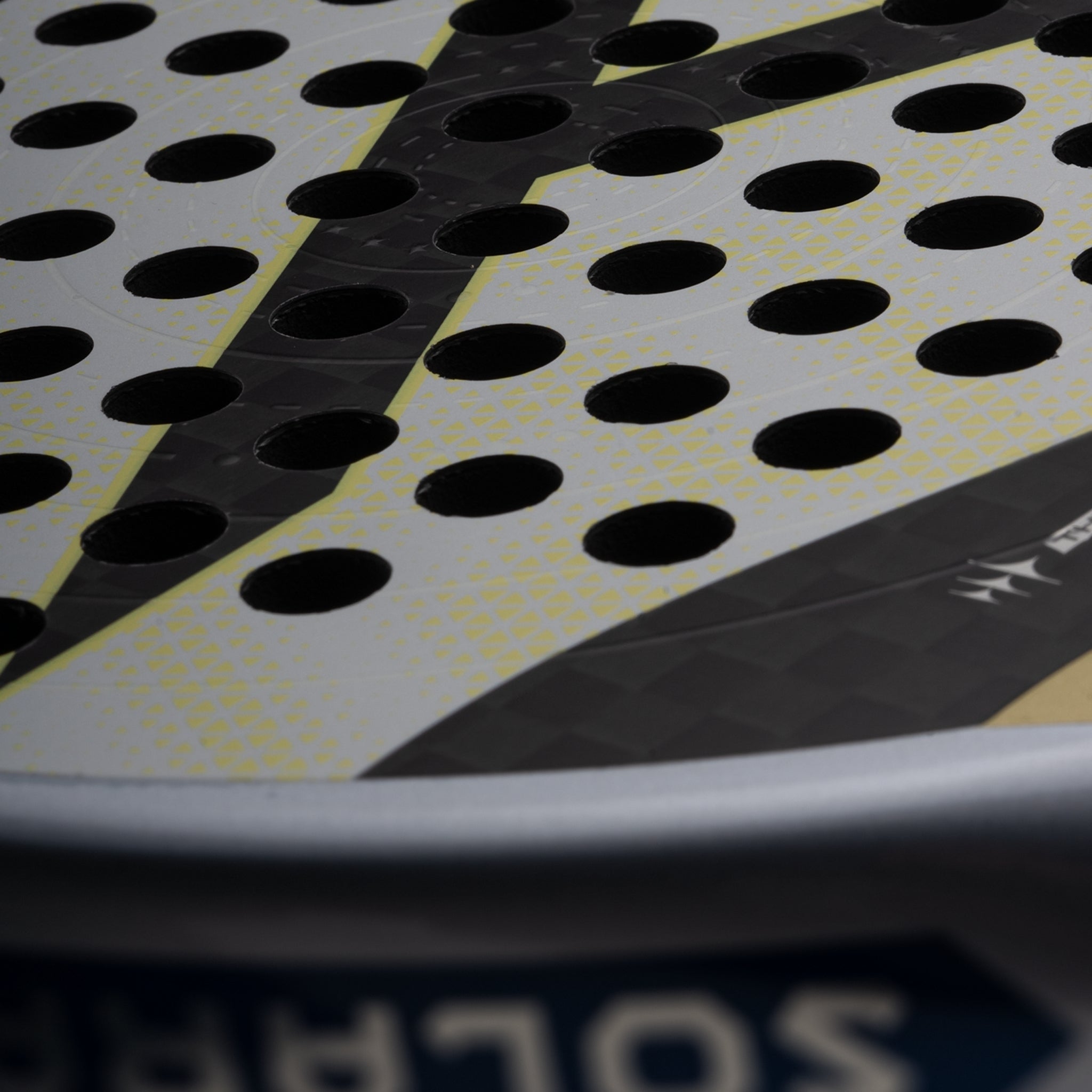 Hundred Padelracket Solara Apex - Vit/Guld