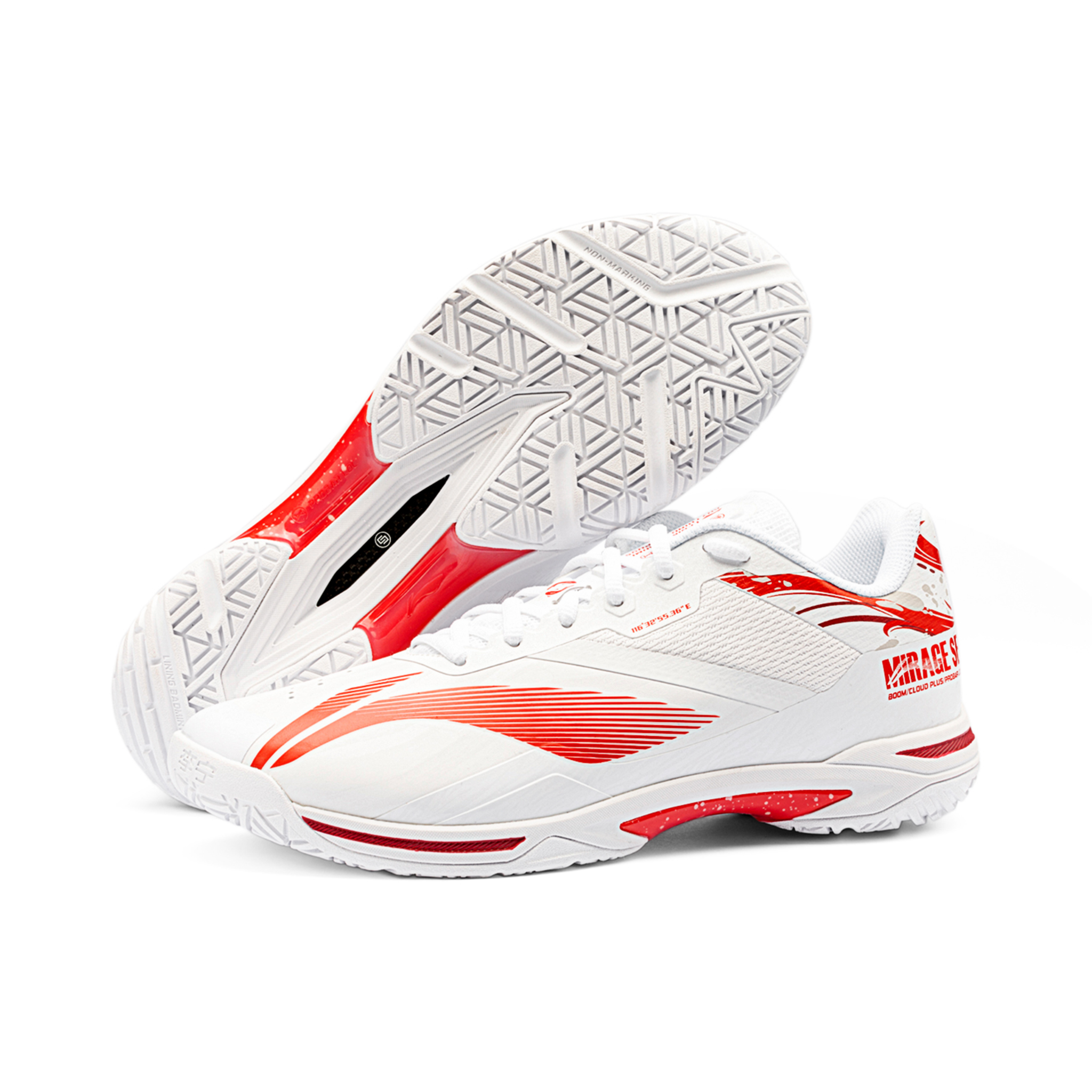 Li-Ning Mirage SE Vit/Röd