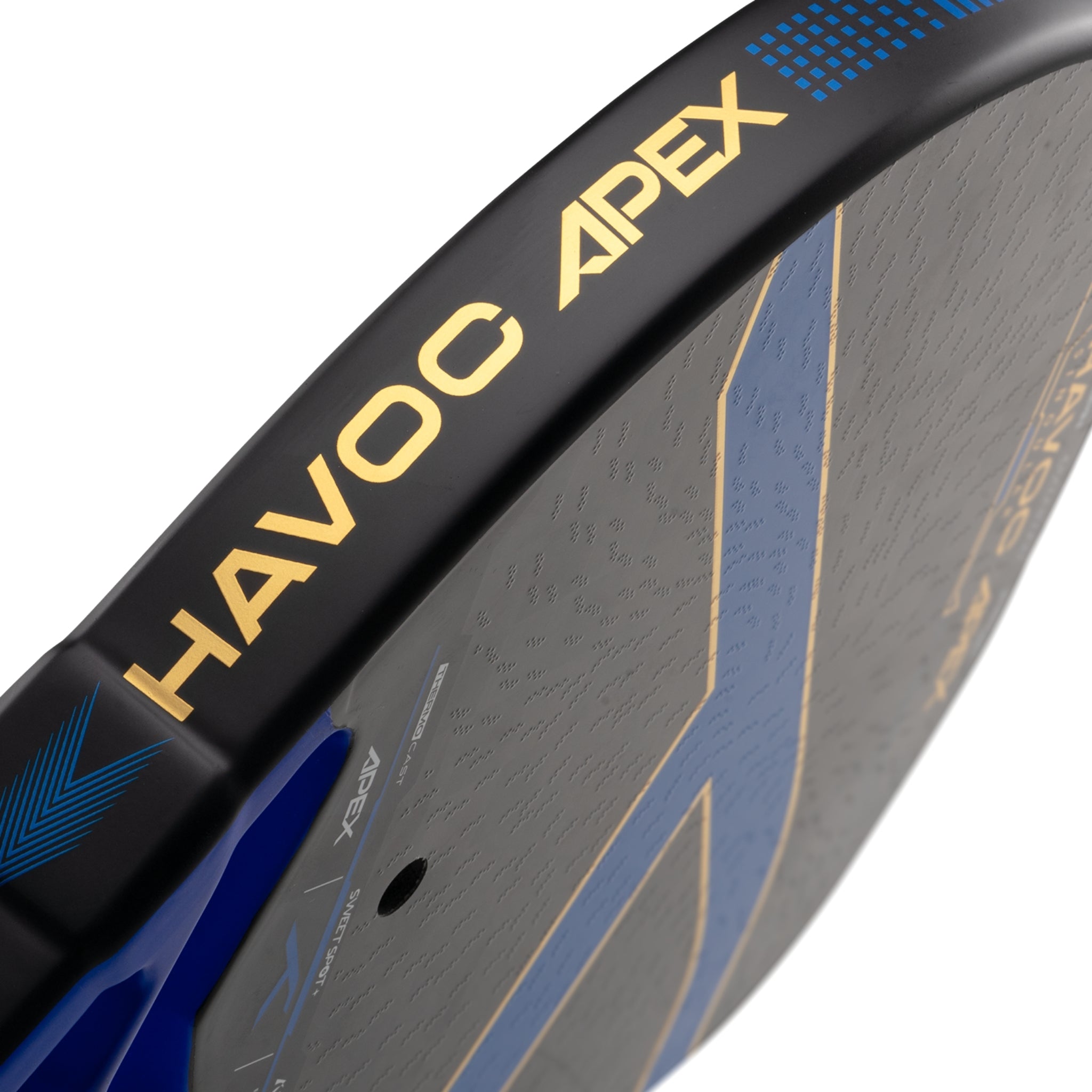 Hundred Padelracket Havoc Apex Singular - Svart