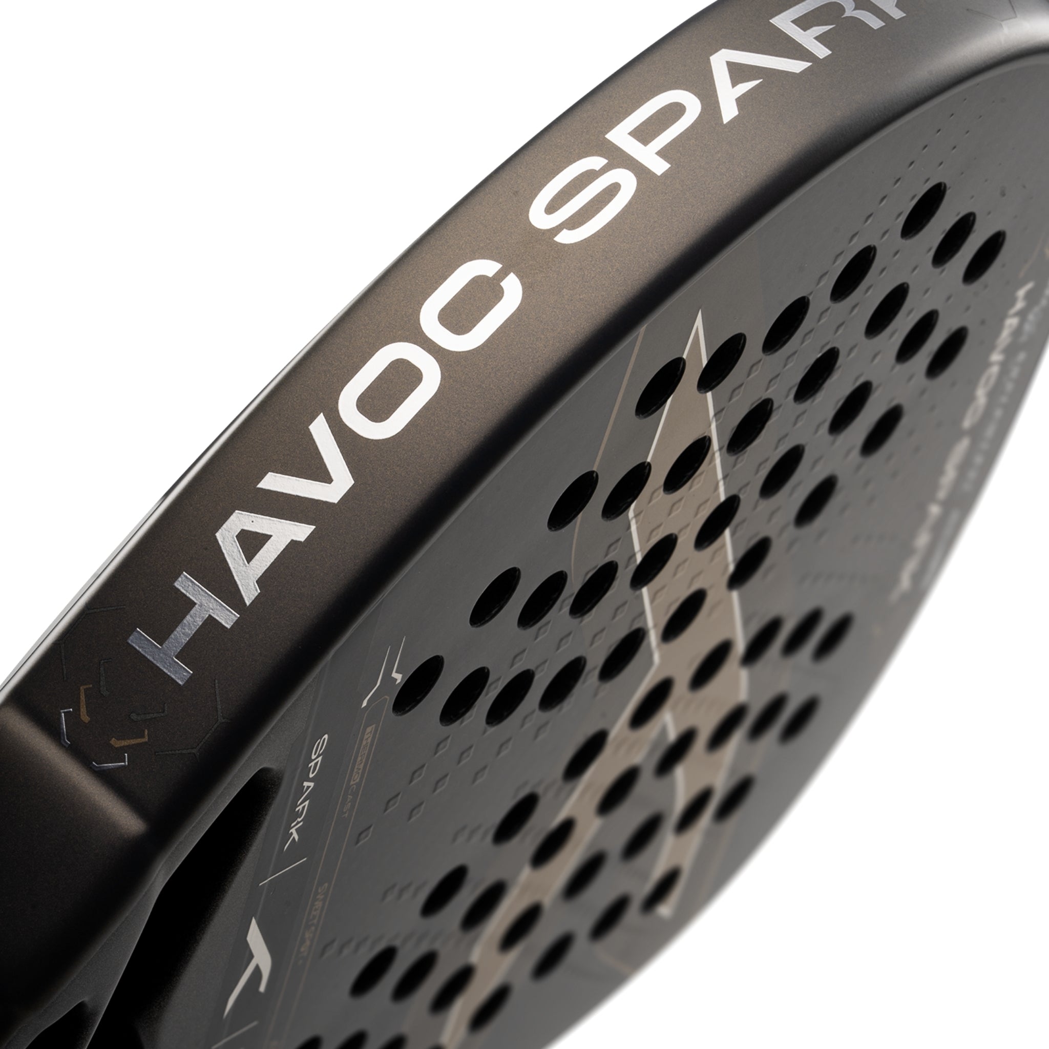 Hundred Padelracket Havoc Spark - Dark Grey
