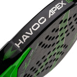 Hundred Padelracket Havoc Apex - Svart/Grön