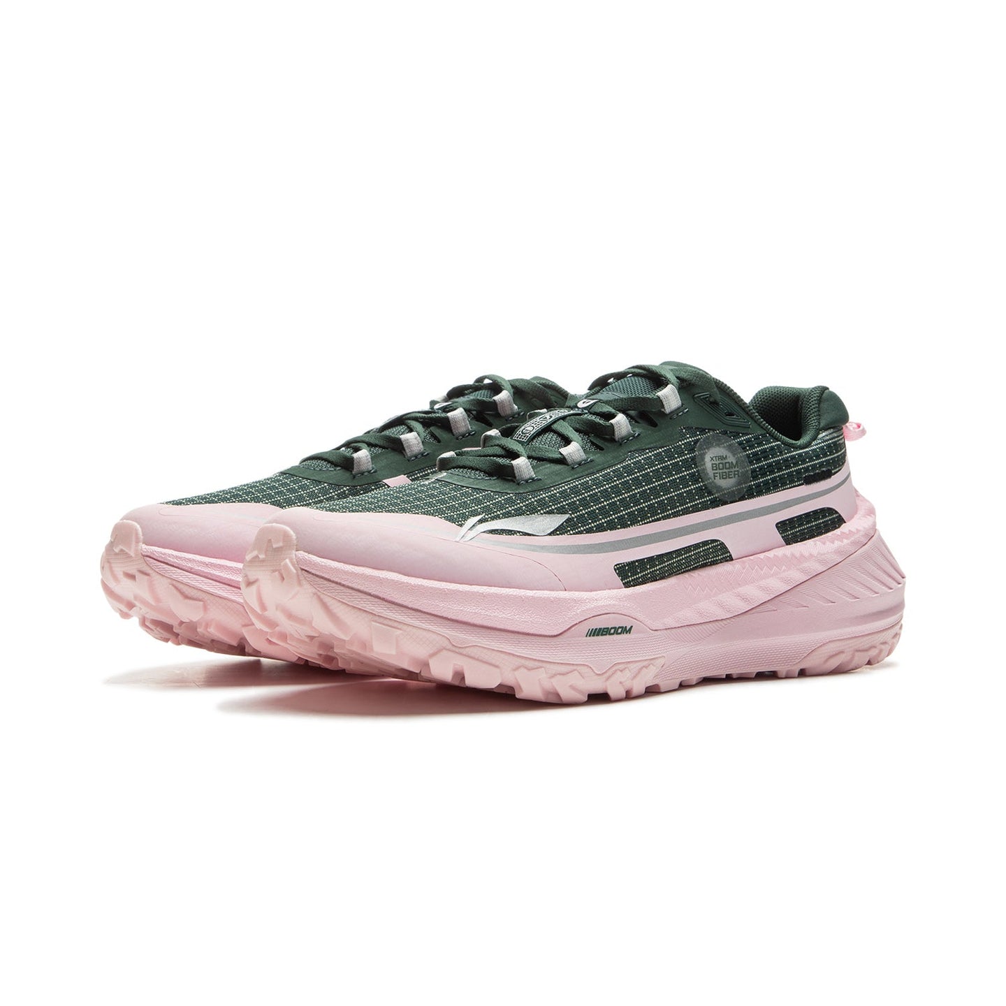 Li-Ning Trail Dilu V2 Dark Green/Pink Dam