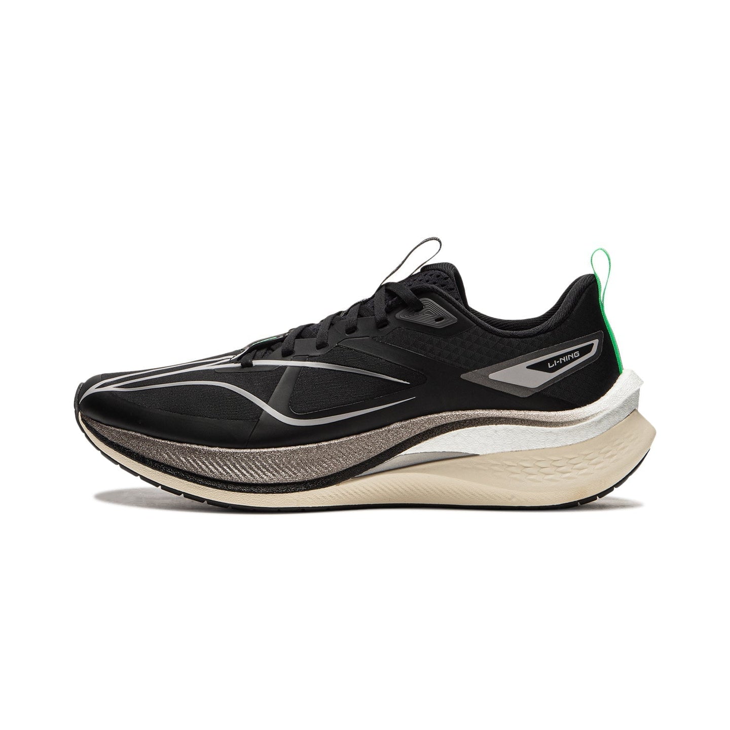 Løbesko - Li-Ning Red Hare 7 Pro Black - SportYouUp Danmark