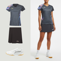 Li-Ning badminton trøje til kvinder med perfekt pasform.