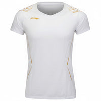 Badminton T-shirt Women - Li-Ning International New White Women - SportYouUp Europe