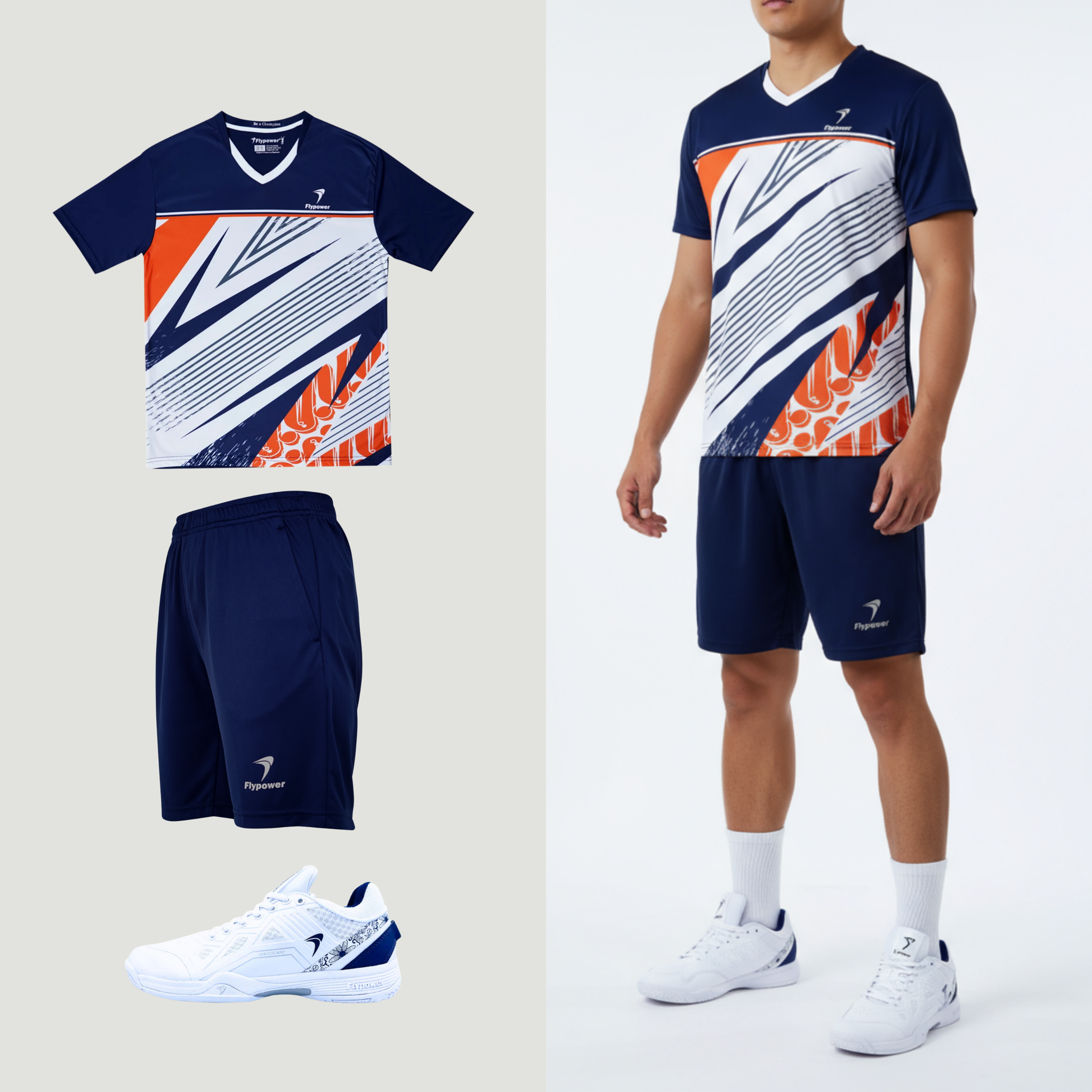 Flypower RINJANI 10 Navy Unisex