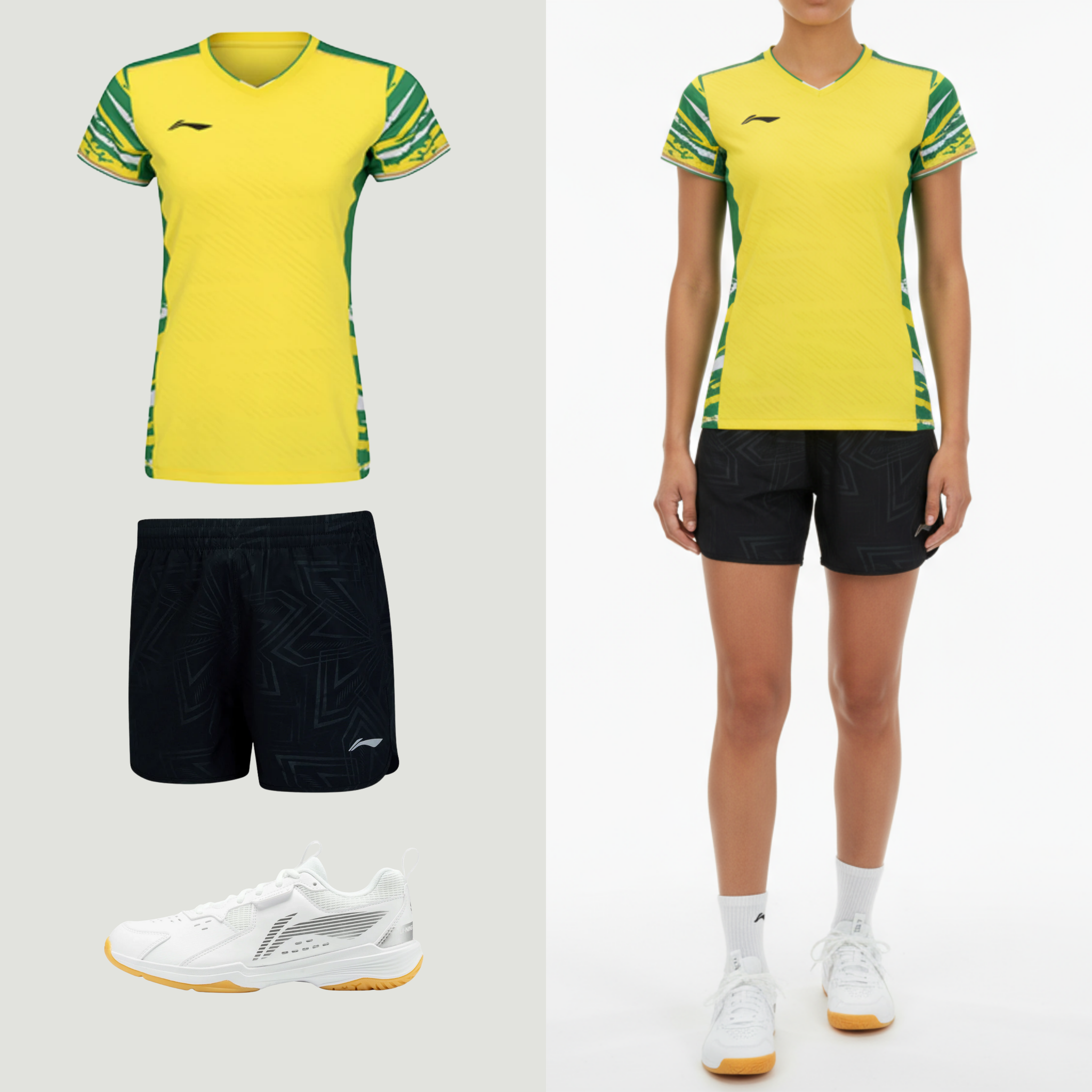 Li-Ning Top Play Yellow dam