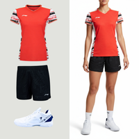 Li-Ning Top Play Röd Dam