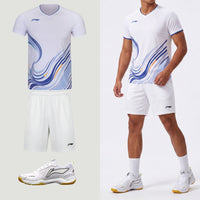 Li-Ning Wave Stripes White Unisex