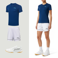 Li-Ning Single Stripe White Dam