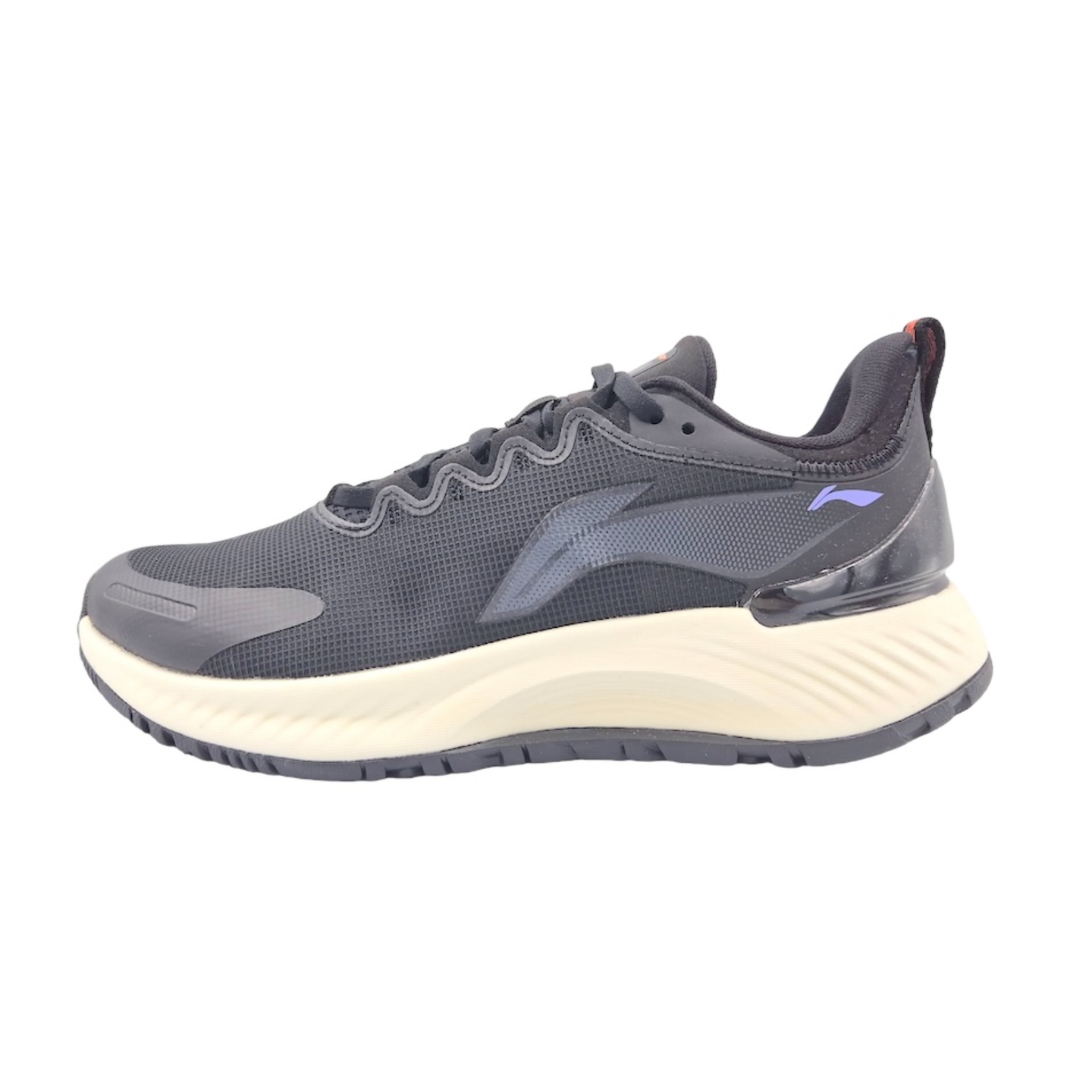 Li-Ning YueYing Cushion Svart/Vit Dam