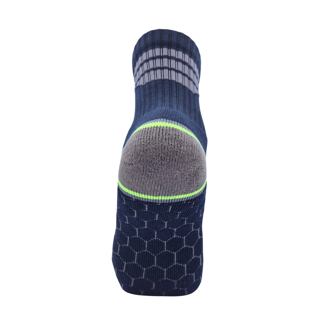 Badminton Socks - Flypower Raptor 3 Navy Sock - SportYouUp Europe