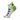Li-Ning Löparstrumpor - White/Lime