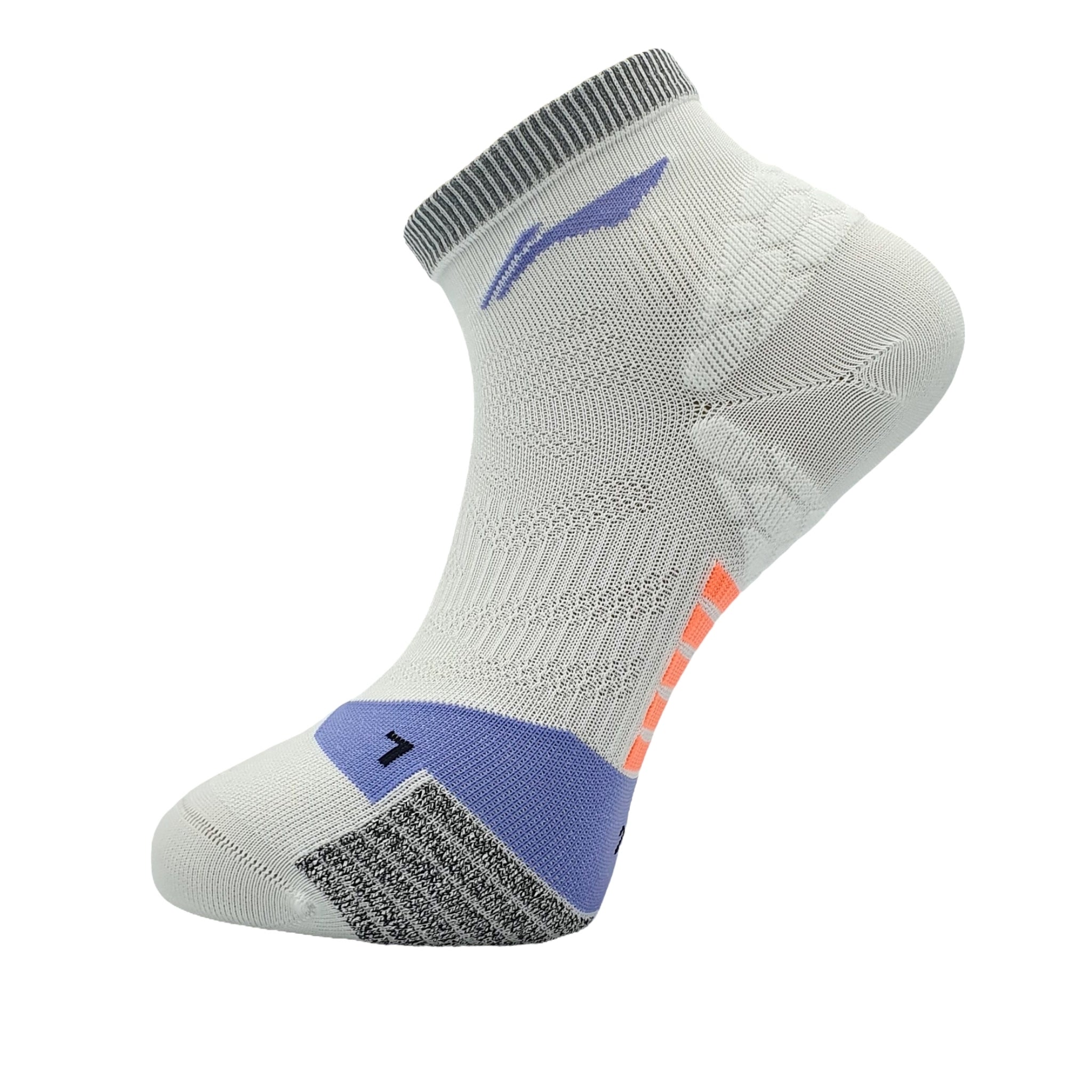 Li-Ning Löparstrumpor - Perfect White Low