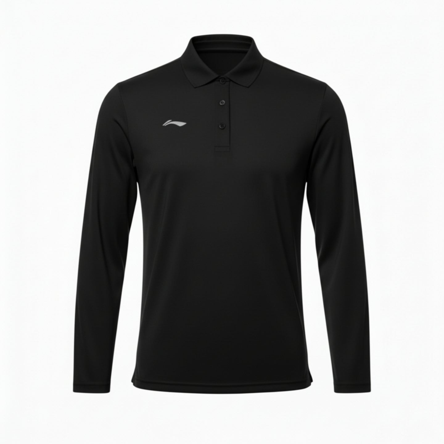Li-Ning Pikétröja Nice Lång Svart