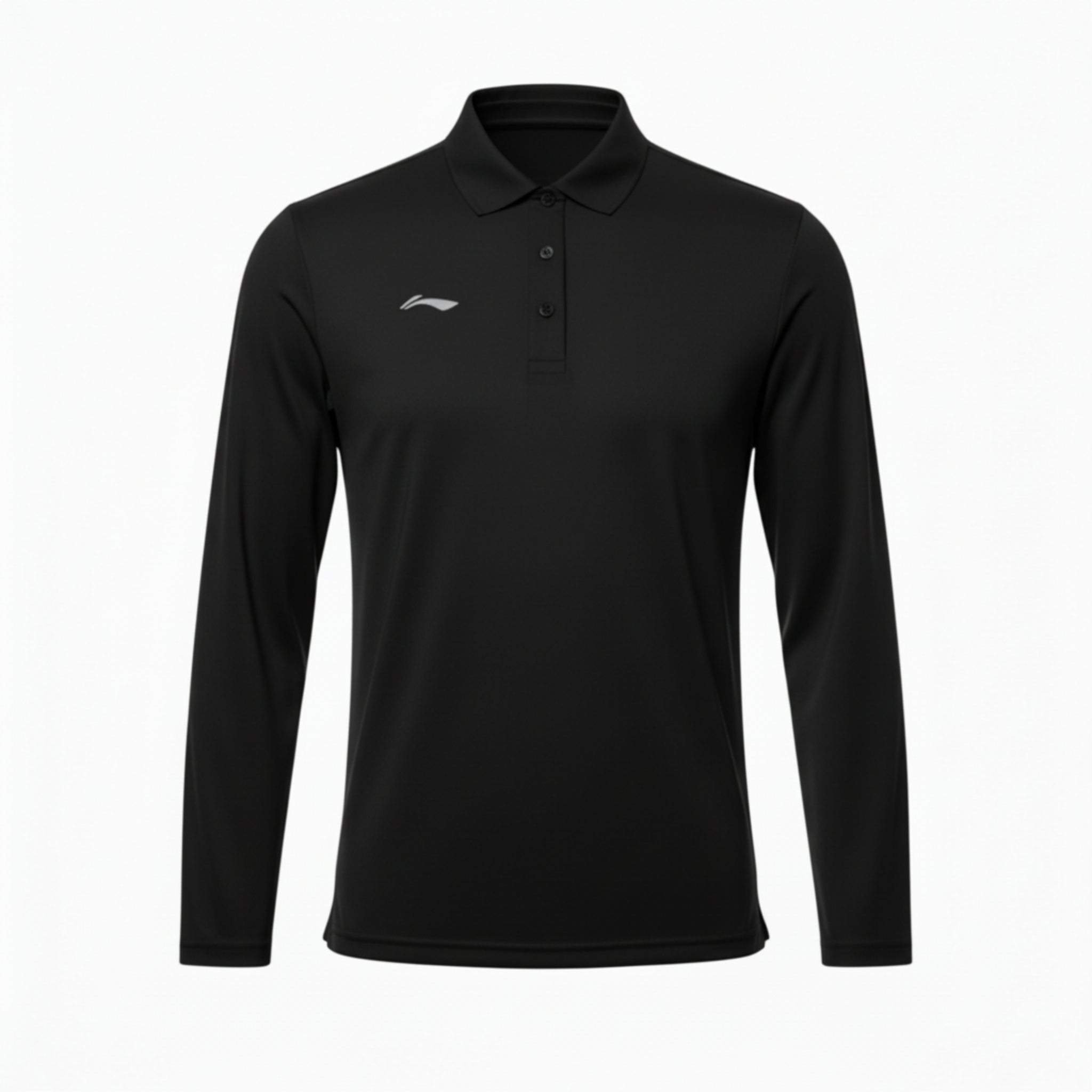 Li-Ning Pikétröja Nice Lång Svart