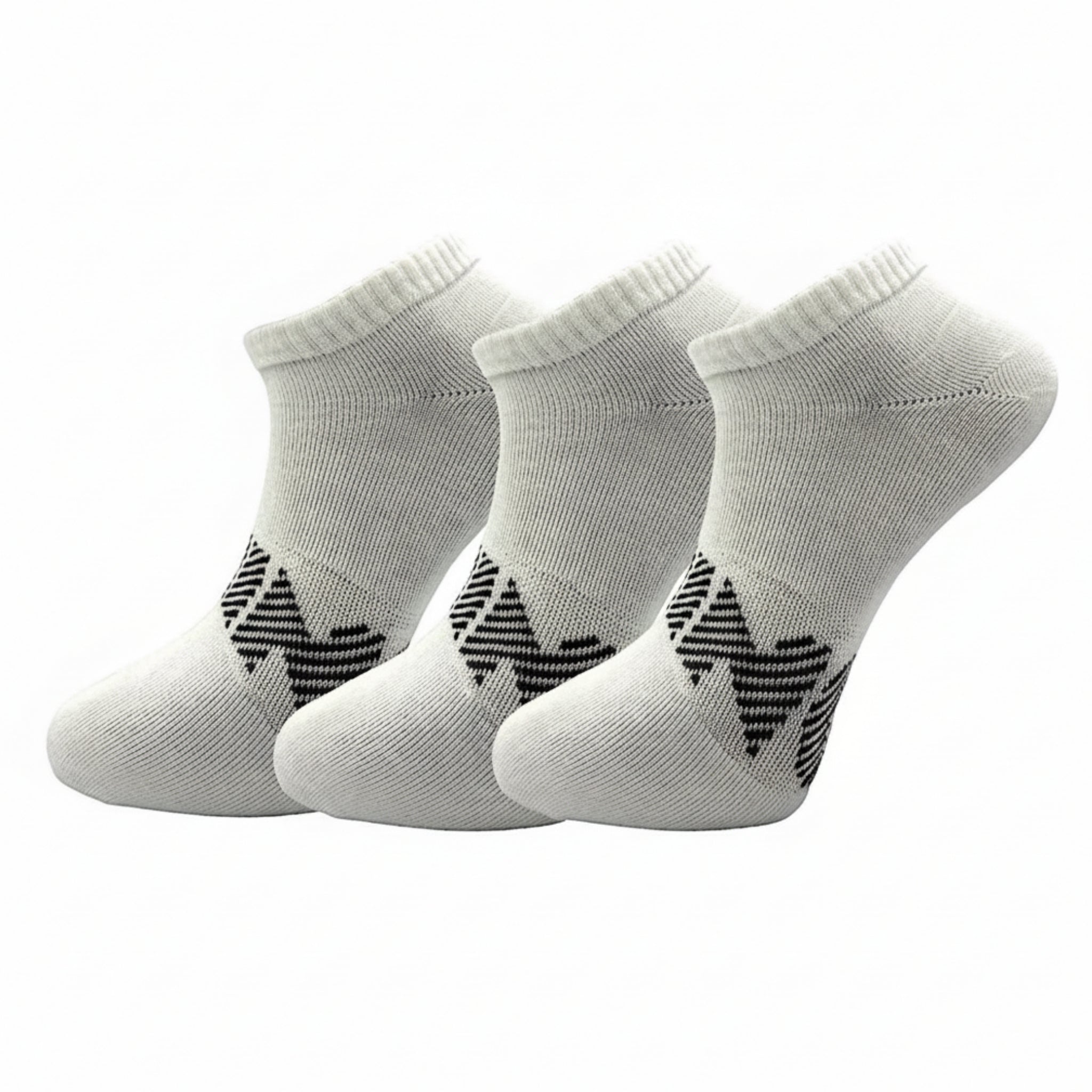 Li-Ning Ankel Footie White 3-pack