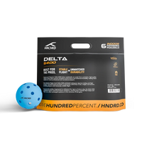 Pickleball balls - Hundred Delta S400 6-pack - SportYouUp Europe