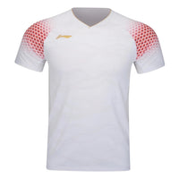Li-Ning Badminton T-Shirt - Li-Ning Point Pro White Unisex - SportYouUp Danmark