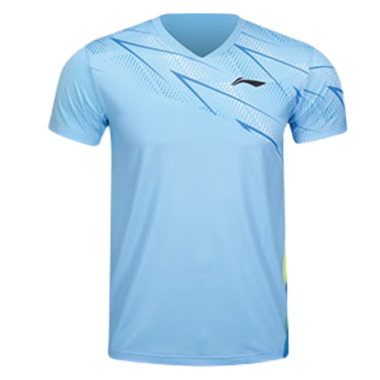 Li-Ning Badminton T-shirt - Li-Ning Champion Light Blue Unisex - SportYouUp Europe