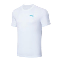 Li-Ning Badminton T-shirt - Li-Ning Go Steady White Unisex - SportYouUp Europe