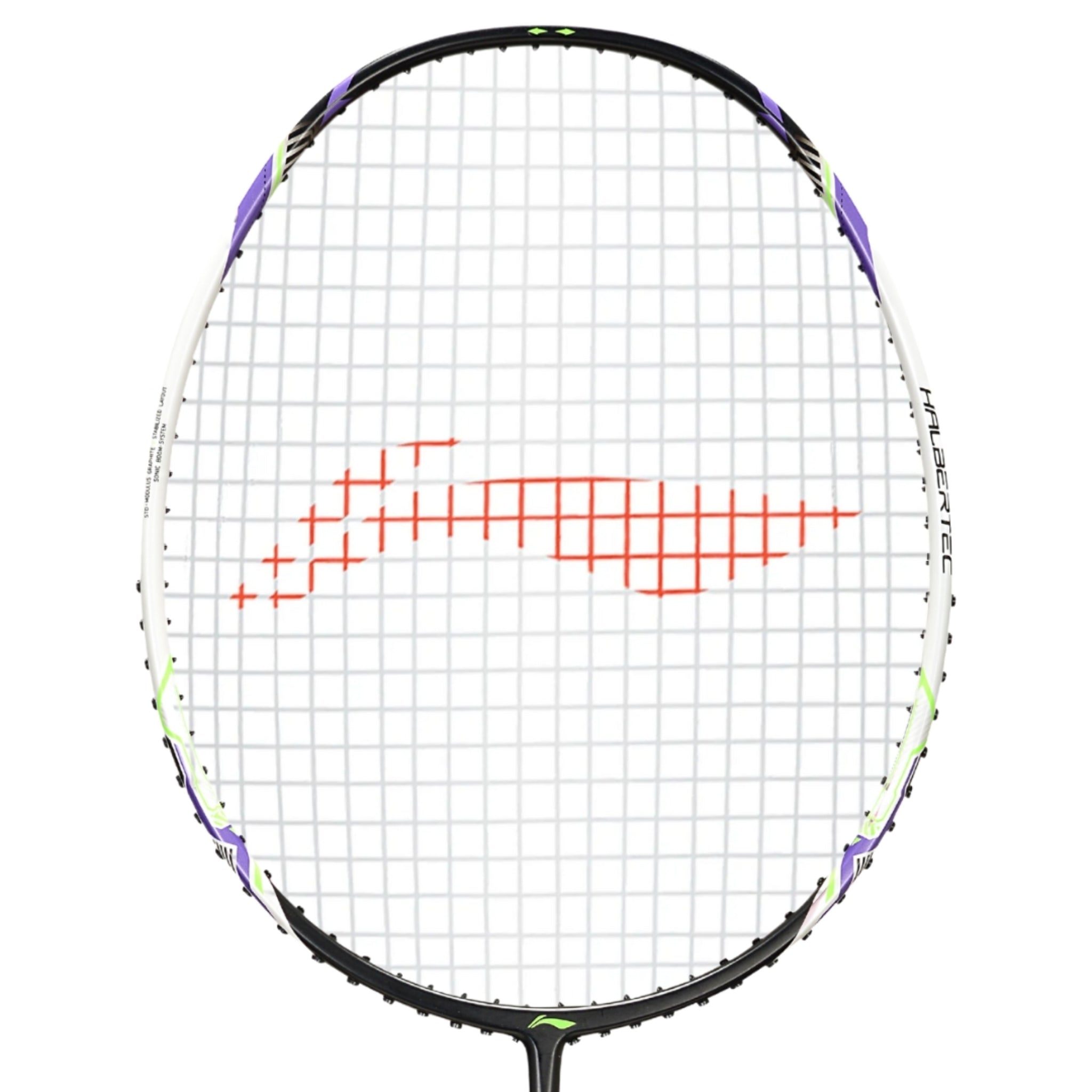 Li-Ning Badminton Racket - Li-Ning Halbertec Motor White - SportYouUp Europe
